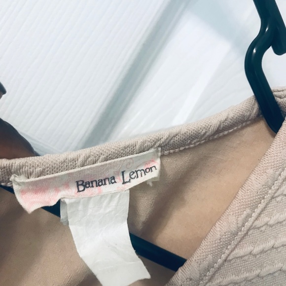 Banana Lemon Fit & Flare Dress - Picture 4 of 5